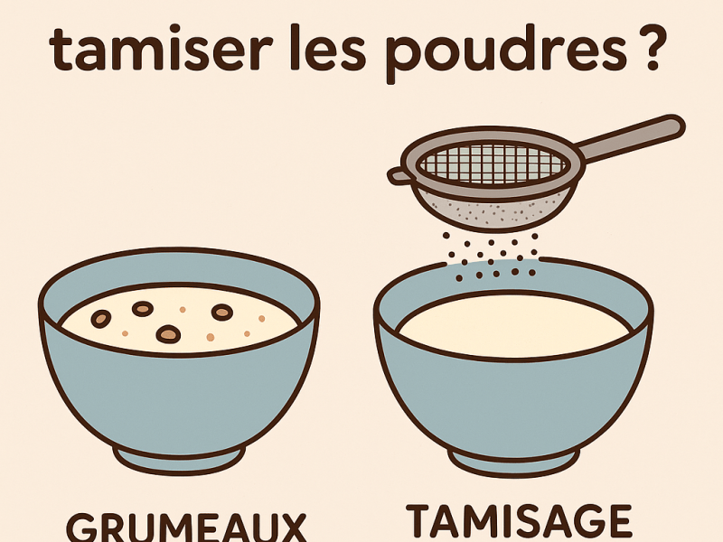 Faut-il vraiment tamiser les poudres ? (spoiler :&nbsp;oui)