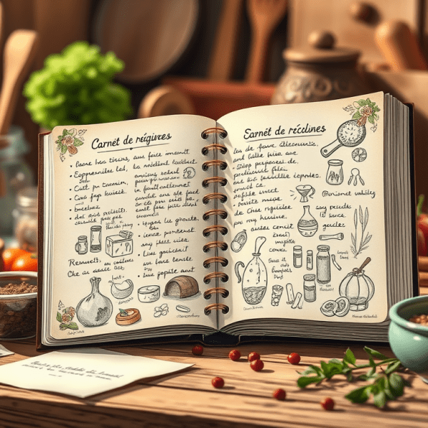 Construire son carnet de&nbsp;recettes