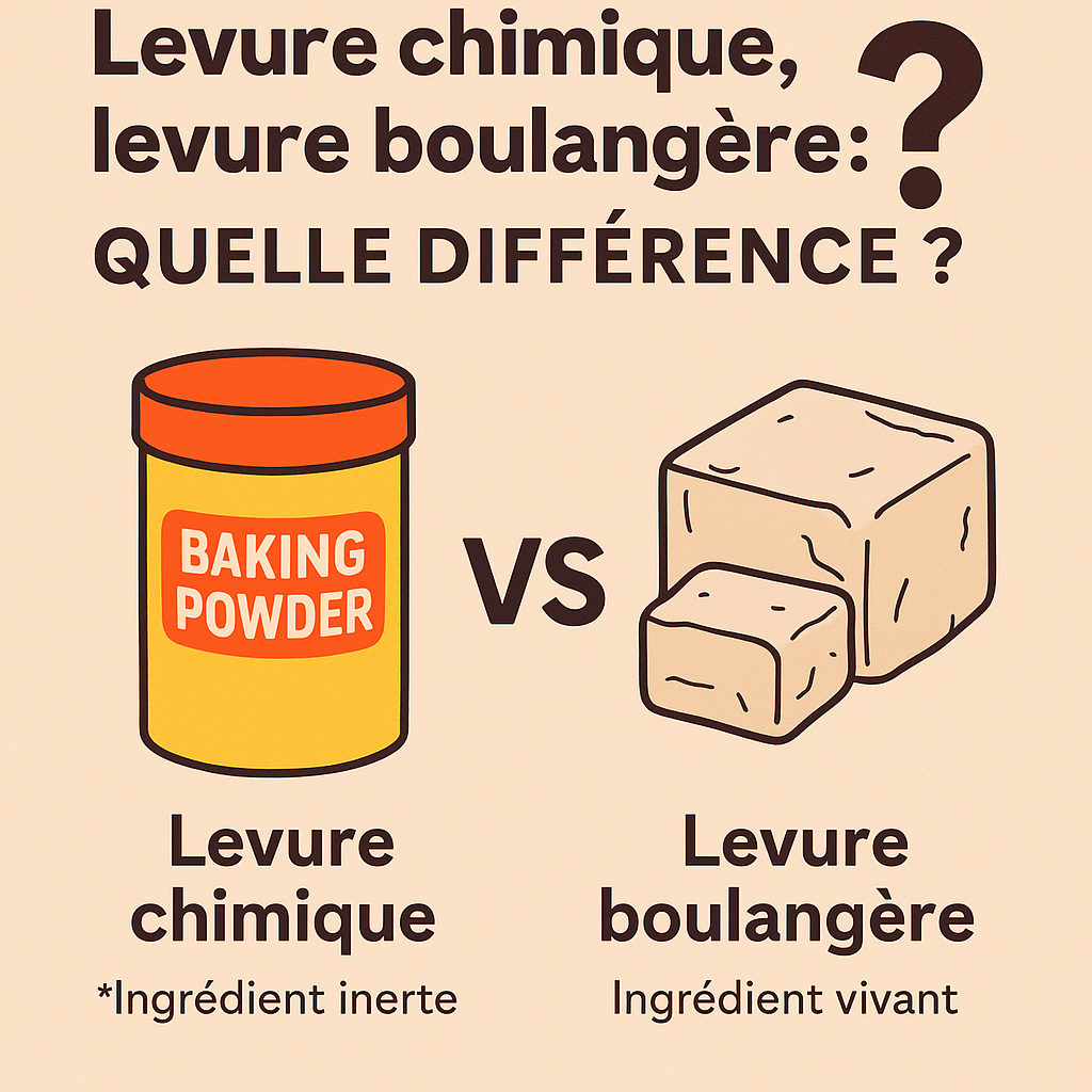 Levure chimique ou levure boulangère&nbsp;?